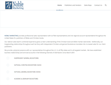 Tablet Screenshot of noblemarketing.net